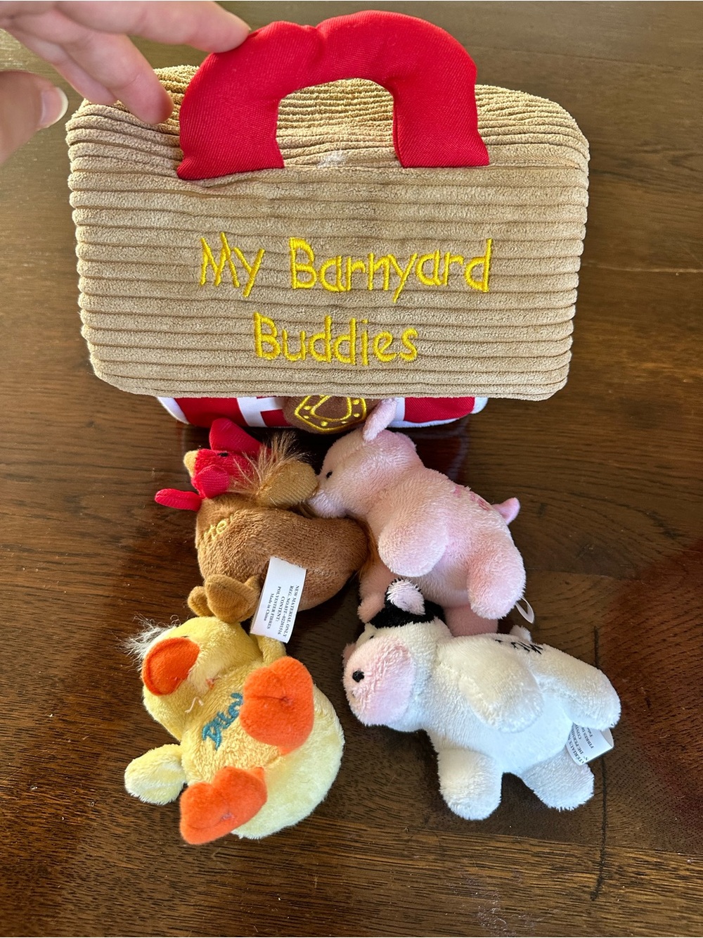 My Barnyard Buddies Plush Farm Animal Set - Multicolor